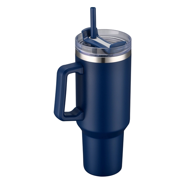 Lucas 40 oz. Double Wall, Stainless Steel Travel Mug - Lucas 40 oz. Double Wall, Stainless Steel Travel Mug - Image 21 of 37