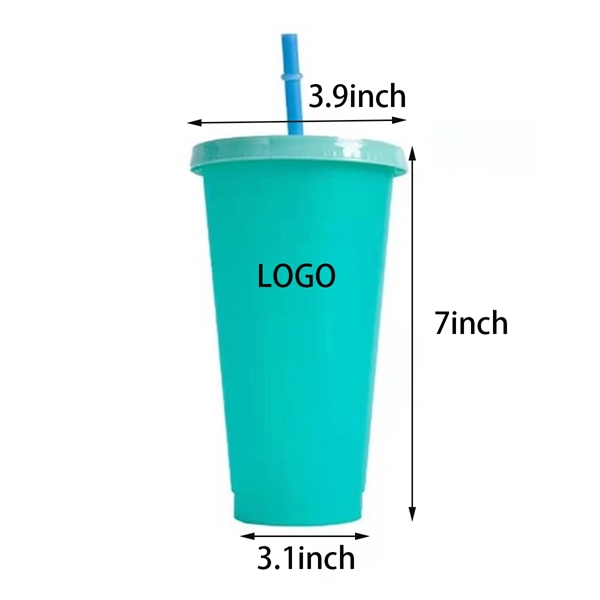 24oz Mood Stadium Color Change Cup/Straw/Lid Set - 24oz Mood Stadium Color Change Cup/Straw/Lid Set - Image 0 of 1