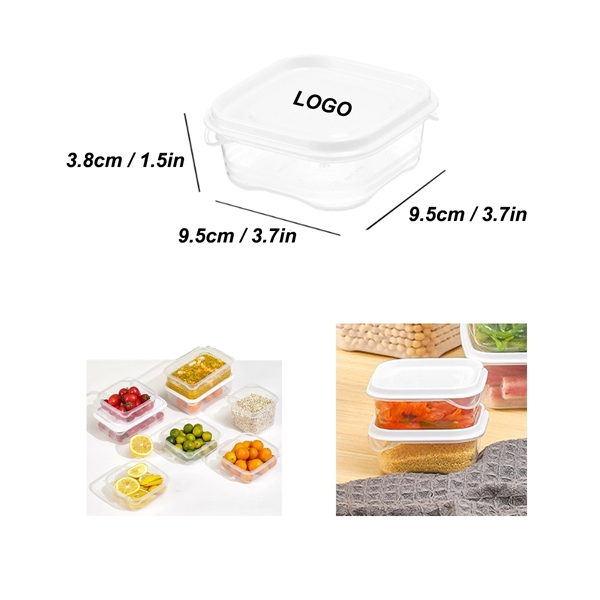 Mini PP Square Food Container Lunch Box - Mini PP Square Food Container Lunch Box - Image 0 of 1
