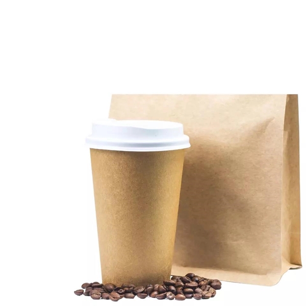 Kraft Paper Hot Coffee Cups - Kraft Paper Hot Coffee Cups - Image 3 of 3