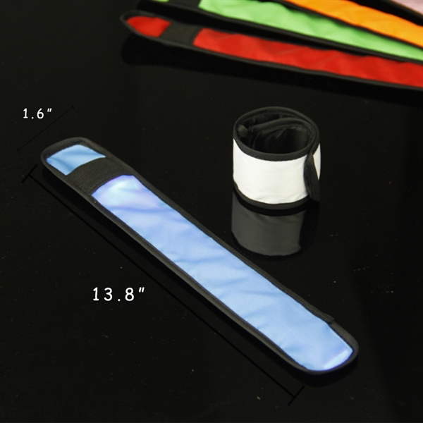 Portable Colorful Glow LED Slap Bracelets