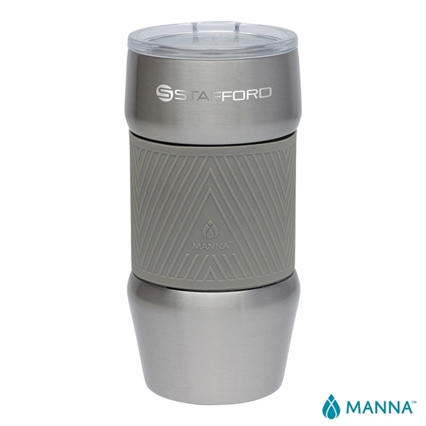 Manna™ 20 oz. Renegade Stainless Steel Tumbler w/ Silicon... - Manna™ 20 oz. Renegade Stainless Steel Tumbler w/ Silicon... - Image 2 of 3