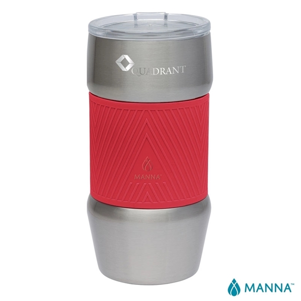 Manna™ 20 oz. Renegade Stainless Steel Tumbler w/ Silicon... - Manna™ 20 oz. Renegade Stainless Steel Tumbler w/ Silicon... - Image 3 of 3