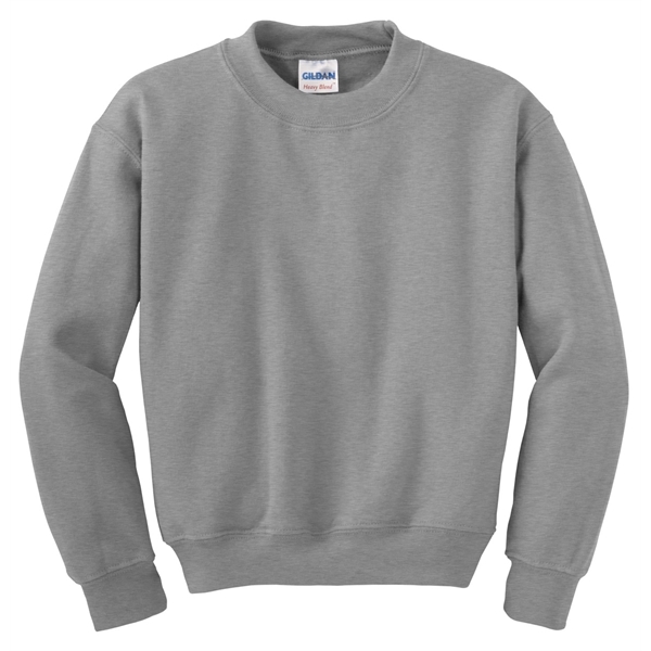 Gildan - Youth Heavy Blend Crewneck Sweatshirt. - Gildan - Youth Heavy Blend Crewneck Sweatshirt. - Image 11 of 67