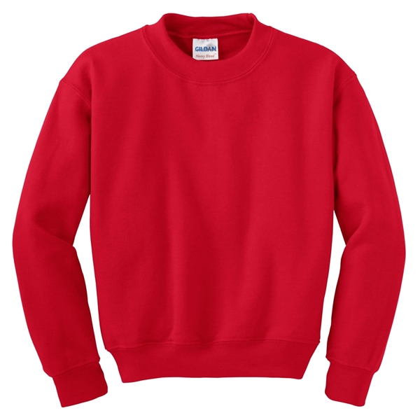 Gildan - Youth Heavy Blend Crewneck Sweatshirt. - Gildan - Youth Heavy Blend Crewneck Sweatshirt. - Image 30 of 67