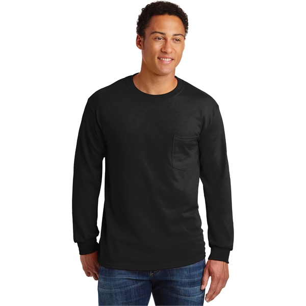 Gildan - Ultra Cotton 100% US Cotton Long Sleeve T-Shirt ... - Gildan - Ultra Cotton 100% US Cotton Long Sleeve T-Shirt ... - Image 20 of 30
