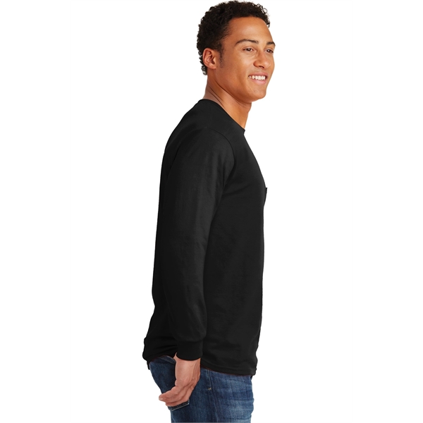 Gildan - Ultra Cotton 100% US Cotton Long Sleeve T-Shirt ... - Gildan - Ultra Cotton 100% US Cotton Long Sleeve T-Shirt ... - Image 2 of 30