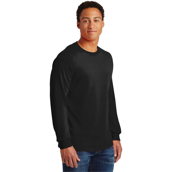 Gildan - Ultra Cotton 100% US Cotton Long Sleeve T-Shirt ... - Gildan - Ultra Cotton 100% US Cotton Long Sleeve T-Shirt ... - Image 3 of 30