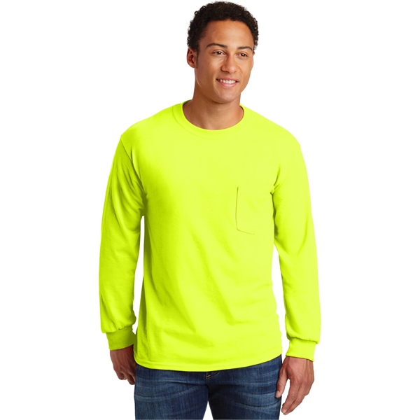 Gildan - Ultra Cotton 100% US Cotton Long Sleeve T-Shirt ... - Gildan - Ultra Cotton 100% US Cotton Long Sleeve T-Shirt ... - Image 24 of 30