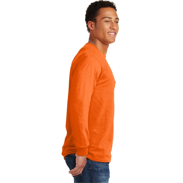 Gildan - Ultra Cotton 100% US Cotton Long Sleeve T-Shirt ... - Gildan - Ultra Cotton 100% US Cotton Long Sleeve T-Shirt ... - Image 18 of 30