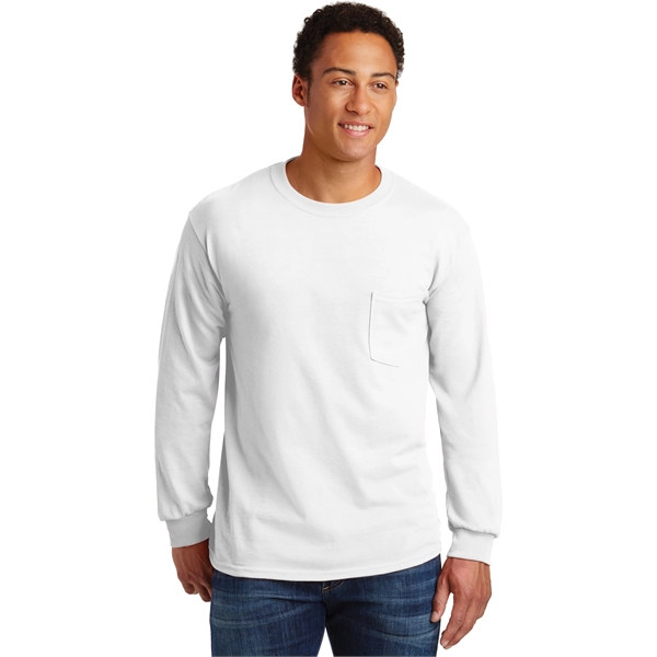 Gildan - Ultra Cotton 100% US Cotton Long Sleeve T-Shirt ... - Gildan - Ultra Cotton 100% US Cotton Long Sleeve T-Shirt ... - Image 26 of 30