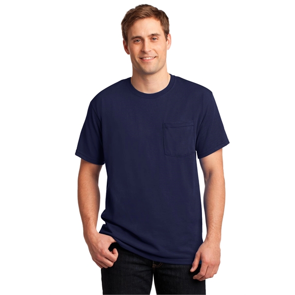Jerzees - Dri-Power 50/50 Cotton/Poly Pocket T-Shirt. - Jerzees - Dri-Power 50/50 Cotton/Poly Pocket T-Shirt. - Image 39 of 70