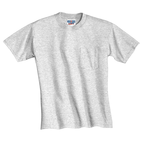 Jerzees - Dri-Power 50/50 Cotton/Poly Pocket T-Shirt. - Jerzees - Dri-Power 50/50 Cotton/Poly Pocket T-Shirt. - Image 8 of 70