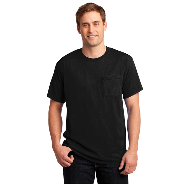 Jerzees - Dri-Power 50/50 Cotton/Poly Pocket T-Shirt. - Jerzees - Dri-Power 50/50 Cotton/Poly Pocket T-Shirt. - Image 45 of 70
