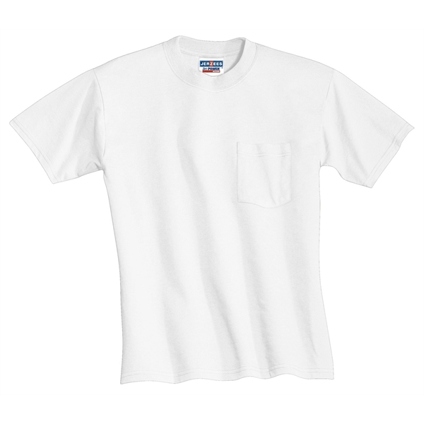 Jerzees - Dri-Power 50/50 Cotton/Poly Pocket T-Shirt. - Jerzees - Dri-Power 50/50 Cotton/Poly Pocket T-Shirt. - Image 24 of 70