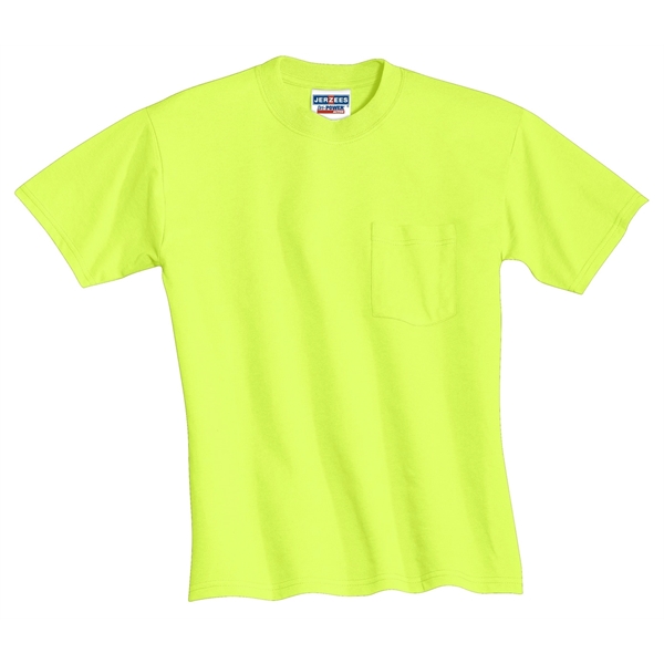 Jerzees - Dri-Power 50/50 Cotton/Poly Pocket T-Shirt. - Jerzees - Dri-Power 50/50 Cotton/Poly Pocket T-Shirt. - Image 28 of 70
