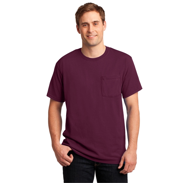 Jerzees - Dri-Power 50/50 Cotton/Poly Pocket T-Shirt. - Jerzees - Dri-Power 50/50 Cotton/Poly Pocket T-Shirt. - Image 63 of 70
