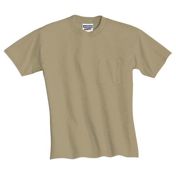 Jerzees - Dri-Power 50/50 Cotton/Poly Pocket T-Shirt. - Jerzees - Dri-Power 50/50 Cotton/Poly Pocket T-Shirt. - Image 42 of 70