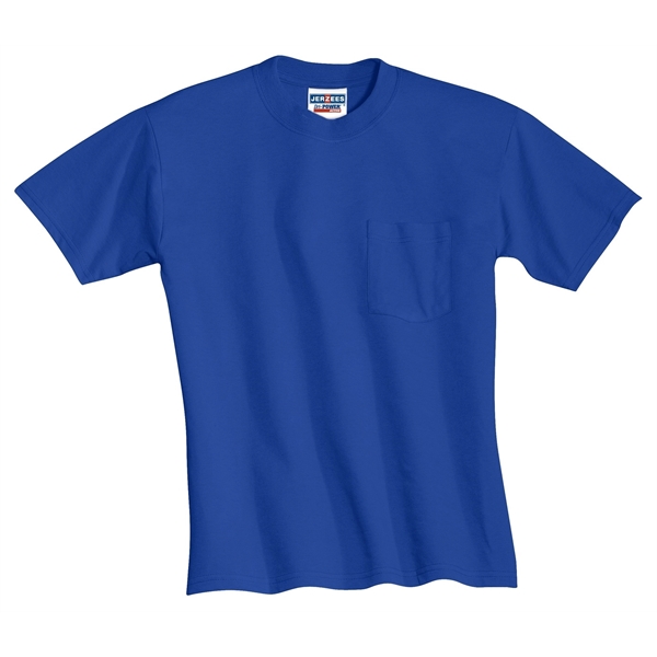 Jerzees - Dri-Power 50/50 Cotton/Poly Pocket T-Shirt. - Jerzees - Dri-Power 50/50 Cotton/Poly Pocket T-Shirt. - Image 50 of 70