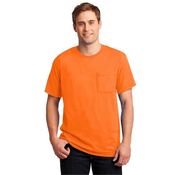 Jerzees - Dri-Power 50/50 Cotton/Poly Pocket T-Shirt. - Jerzees - Dri-Power 50/50 Cotton/Poly Pocket T-Shirt. - Image 58 of 70