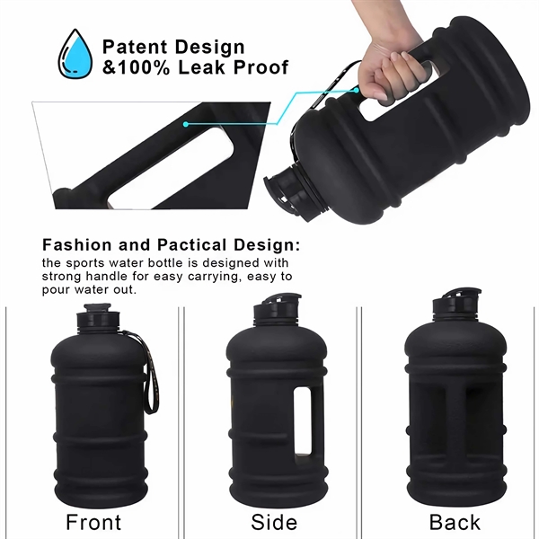 Half Gallon Water Bottle with Handle - Half Gallon Water Bottle with Handle - Image 2 of 4