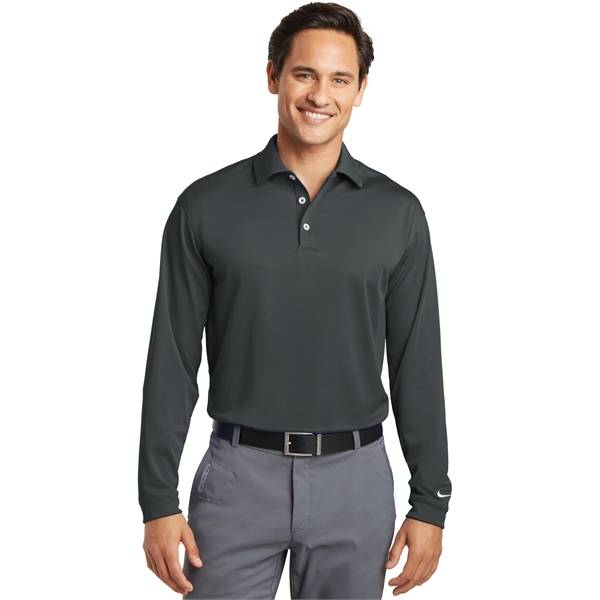 Nike Long Sleeve Dri-FIT Stretch Tech Polo. - Nike Long Sleeve Dri-FIT Stretch Tech Polo. - Image 0 of 30