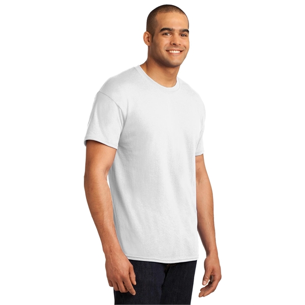 Hanes - EcoSmart 50/50 Cotton/Poly T-Shirt. - Hanes - EcoSmart 50/50 Cotton/Poly T-Shirt. - Image 5 of 124