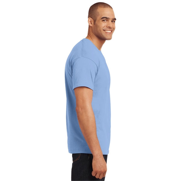 Hanes - EcoSmart 50/50 Cotton/Poly T-Shirt. - Hanes - EcoSmart 50/50 Cotton/Poly T-Shirt. - Image 11 of 124
