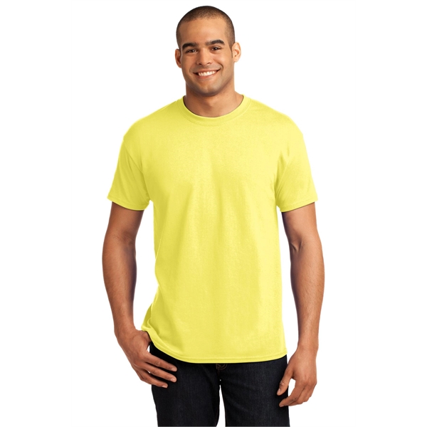 Hanes - EcoSmart 50/50 Cotton/Poly T-Shirt. - Hanes - EcoSmart 50/50 Cotton/Poly T-Shirt. - Image 74 of 124