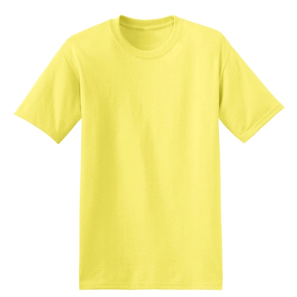 Hanes - EcoSmart 50/50 Cotton/Poly T-Shirt. - Hanes - EcoSmart 50/50 Cotton/Poly T-Shirt. - Image 20 of 124