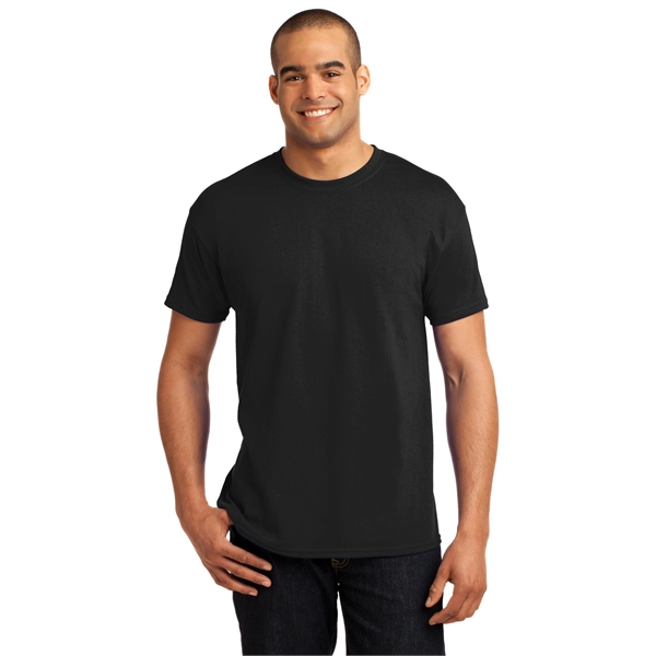 Hanes - EcoSmart 50/50 Cotton/Poly T-Shirt. - Hanes - EcoSmart 50/50 Cotton/Poly T-Shirt. - Image 94 of 124