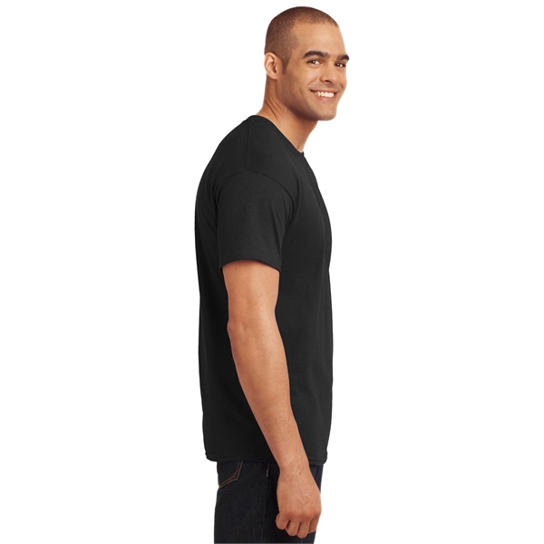 Hanes - EcoSmart 50/50 Cotton/Poly T-Shirt. - Hanes - EcoSmart 50/50 Cotton/Poly T-Shirt. - Image 23 of 124