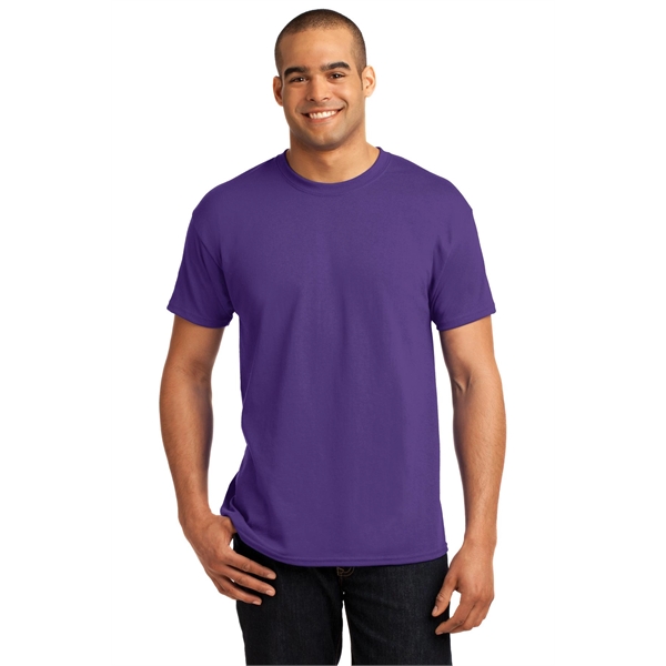 Hanes - EcoSmart 50/50 Cotton/Poly T-Shirt. - Hanes - EcoSmart 50/50 Cotton/Poly T-Shirt. - Image 75 of 124
