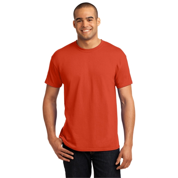 Hanes - EcoSmart 50/50 Cotton/Poly T-Shirt. - Hanes - EcoSmart 50/50 Cotton/Poly T-Shirt. - Image 77 of 124