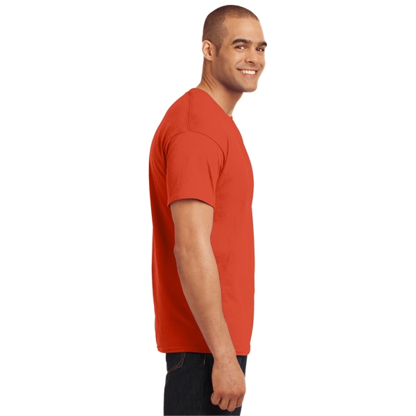 Hanes - EcoSmart 50/50 Cotton/Poly T-Shirt. - Hanes - EcoSmart 50/50 Cotton/Poly T-Shirt. - Image 36 of 124