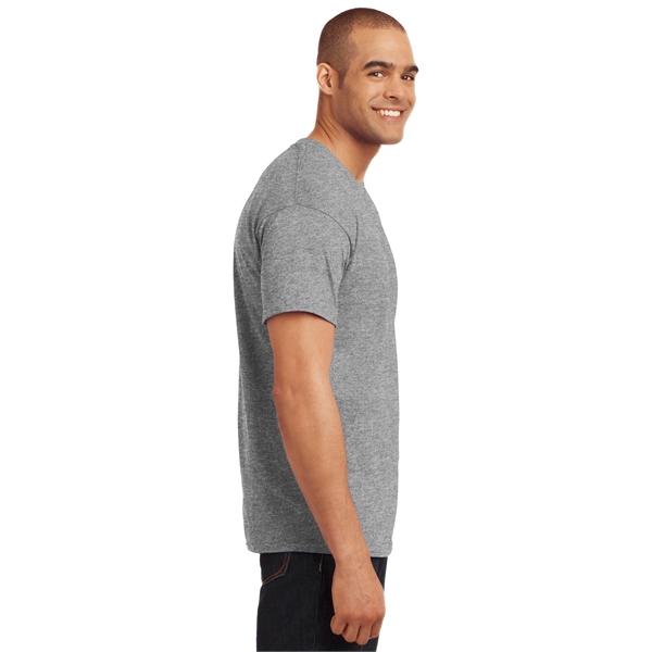 Hanes - EcoSmart 50/50 Cotton/Poly T-Shirt. - Hanes - EcoSmart 50/50 Cotton/Poly T-Shirt. - Image 40 of 124