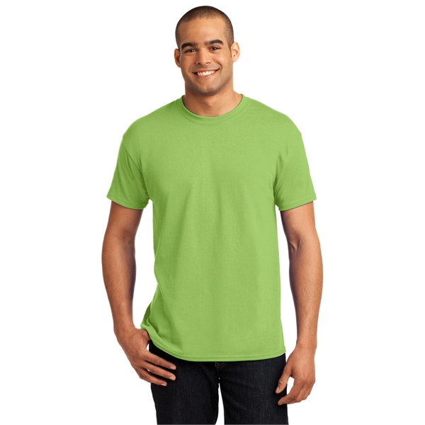 Hanes - EcoSmart 50/50 Cotton/Poly T-Shirt. - Hanes - EcoSmart 50/50 Cotton/Poly T-Shirt. - Image 79 of 124