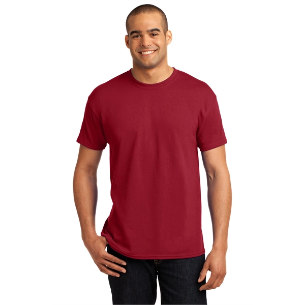 Hanes - EcoSmart 50/50 Cotton/Poly T-Shirt. - Hanes - EcoSmart 50/50 Cotton/Poly T-Shirt. - Image 87 of 124