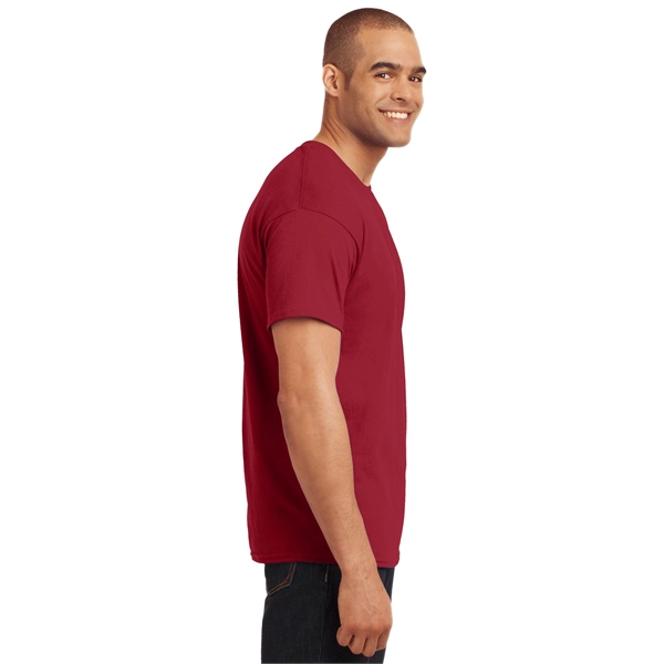 Hanes - EcoSmart 50/50 Cotton/Poly T-Shirt. - Hanes - EcoSmart 50/50 Cotton/Poly T-Shirt. - Image 56 of 124