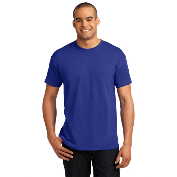 Hanes - EcoSmart 50/50 Cotton/Poly T-Shirt. - Hanes - EcoSmart 50/50 Cotton/Poly T-Shirt. - Image 89 of 124