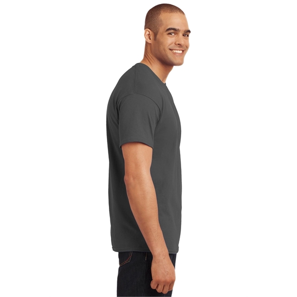 Hanes - EcoSmart 50/50 Cotton/Poly T-Shirt. - Hanes - EcoSmart 50/50 Cotton/Poly T-Shirt. - Image 67 of 124