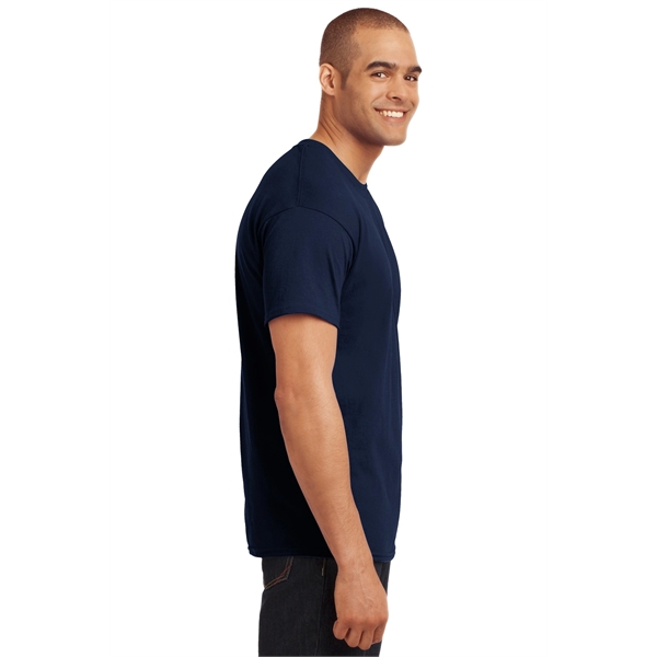 Hanes - EcoSmart 50/50 Cotton/Poly T-Shirt. - Hanes - EcoSmart 50/50 Cotton/Poly T-Shirt. - Image 82 of 124