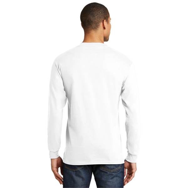Hanes Beefy-T - 100% Cotton Long Sleeve T-Shirt. - Hanes Beefy-T - 100% Cotton Long Sleeve T-Shirt. - Image 1 of 42