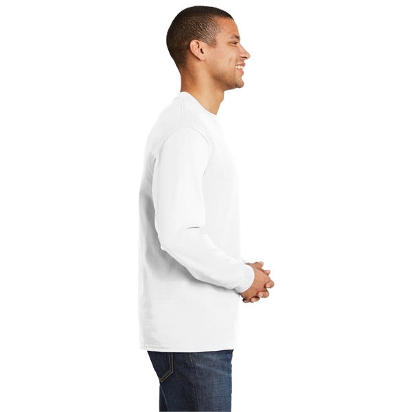 Hanes Beefy-T - 100% Cotton Long Sleeve T-Shirt. - Hanes Beefy-T - 100% Cotton Long Sleeve T-Shirt. - Image 2 of 42