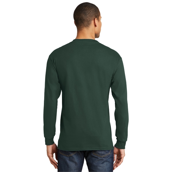 Hanes Beefy-T - 100% Cotton Long Sleeve T-Shirt. - Hanes Beefy-T - 100% Cotton Long Sleeve T-Shirt. - Image 7 of 42