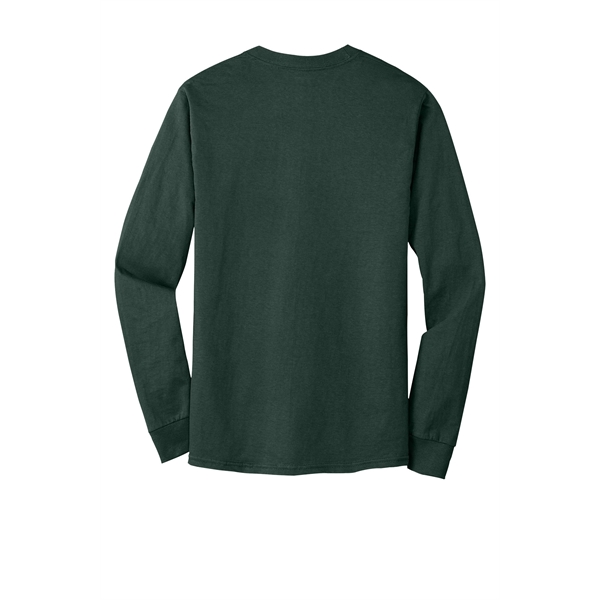 Hanes Beefy-T - 100% Cotton Long Sleeve T-Shirt. - Hanes Beefy-T - 100% Cotton Long Sleeve T-Shirt. - Image 10 of 42