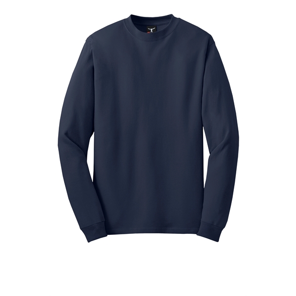 Hanes Beefy-T - 100% Cotton Long Sleeve T-Shirt. - Hanes Beefy-T - 100% Cotton Long Sleeve T-Shirt. - Image 27 of 42