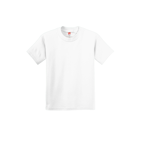 Hanes - Youth Authentic 100% Cotton T-Shirt. - Hanes - Youth Authentic 100% Cotton T-Shirt. - Image 0 of 15