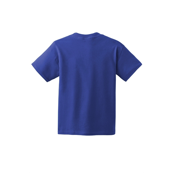 Hanes - Youth Authentic 100% Cotton T-Shirt. - Hanes - Youth Authentic 100% Cotton T-Shirt. - Image 11 of 15