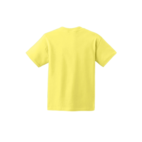 Hanes - Youth Authentic 100% Cotton T-Shirt. - Hanes - Youth Authentic 100% Cotton T-Shirt. - Image 13 of 15